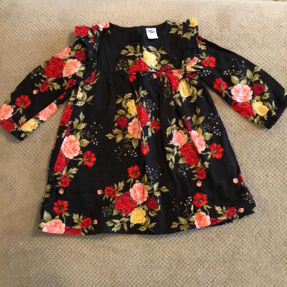 Little girls floral dress